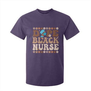 Dope Black Nurse T Shirt For Kid African American Black Nurse Gift TS12 Purple Print Your Wear