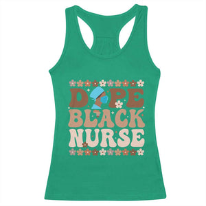 Dope Black Nurse Racerback Tank Top African American Black Nurse Gift TS12 Irish Green Print Your Wear