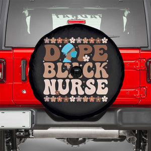 Dope Black Nurse Spare Tire Cover African American Black Nurse Gift TS12 Black Print Your Wear