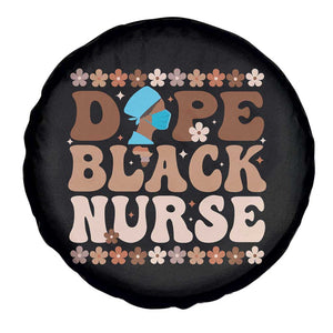 Dope Black Nurse Spare Tire Cover African American Black Nurse Gift TS12 Print Your Wear
