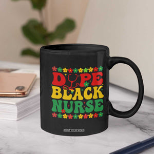 Melanin Queen Nursing Black History Month Gift Coffee Mug Dope Black Nurse TS12 Print Your Wear
