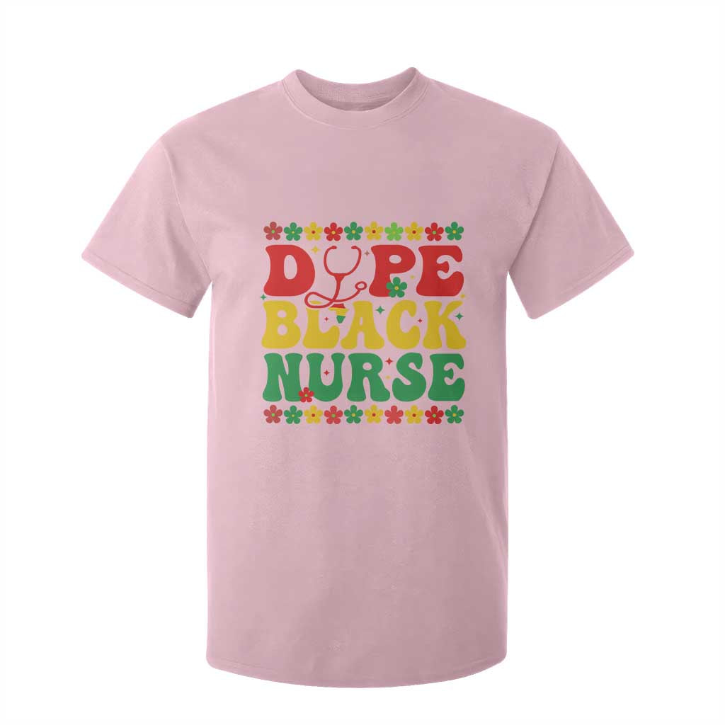 Melanin Queen Nursing Black History Month Gift T Shirt For Kid Dope Black Nurse TS12 Light Pink Print Your Wear