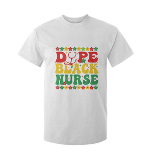 Melanin Queen Nursing Black History Month Gift T Shirt For Kid Dope Black Nurse TS12 White Print Your Wear