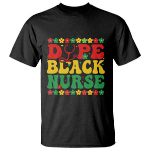 Melanin Queen Nursing Black History Month Gift T Shirt Dope Black Nurse TS12 Black Print Your Wear