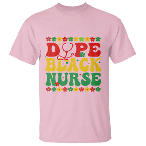 Melanin Queen Nursing Black History Month Gift T Shirt Dope Black Nurse TS12 Light Pink Print Your Wear
