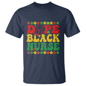 Melanin Queen Nursing Black History Month Gift T Shirt Dope Black Nurse TS12 Navy Print Your Wear