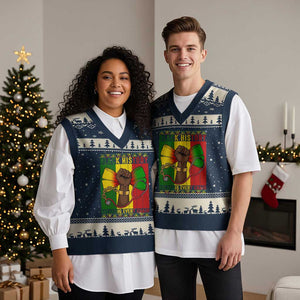 Breaking Every Chain V-Neck Knit Sweater Vest Black History Medical Professional Gift TS12 Navy Beige Print Your Wear