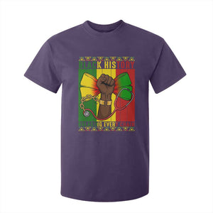 Breaking Every Chain T Shirt For Kid Black History Medical Professional Gift TS12 Purple Print Your Wear