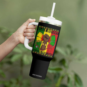 Breaking Every Chain Tumbler With Handle Black History Medical Professional Gift TS12 Print Your Wear