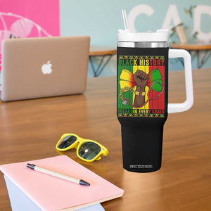 Breaking Every Chain Tumbler With Handle Black History Medical Professional Gift TS12 Print Your Wear