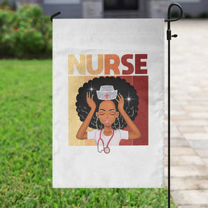 Strong Black Nurse Garden Flag Black History Medical Professional Gift TS12 Print Your Wear