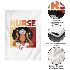 Strong Black Nurse Garden Flag Black History Medical Professional Gift TS12 Print Your Wear