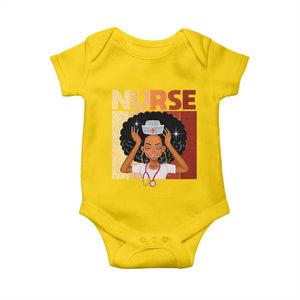 Strong Black Nurse Baby Onesie Black History Medical Professional Gift TS12 Daisy Print Your Wear