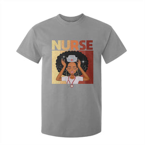 Strong Black Nurse T Shirt For Kid Black History Medical Professional Gift TS12 Sport Gray Print Your Wear