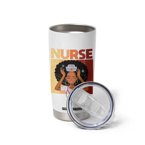 Strong Black Nurse Tumbler Cup Black History Medical Professional Gift TS12 Print Your Wear
