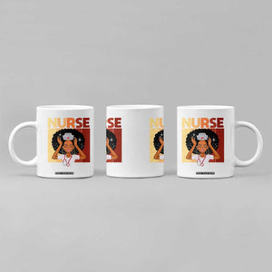 Strong Black Nurse Coffee Mug Black History Medical Professional Gift TS12 Print Your Wear