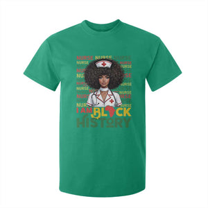 I Am Black History T Shirt For Kid Black History Month Nurse Gift TS12 Irish Green Print Your Wear