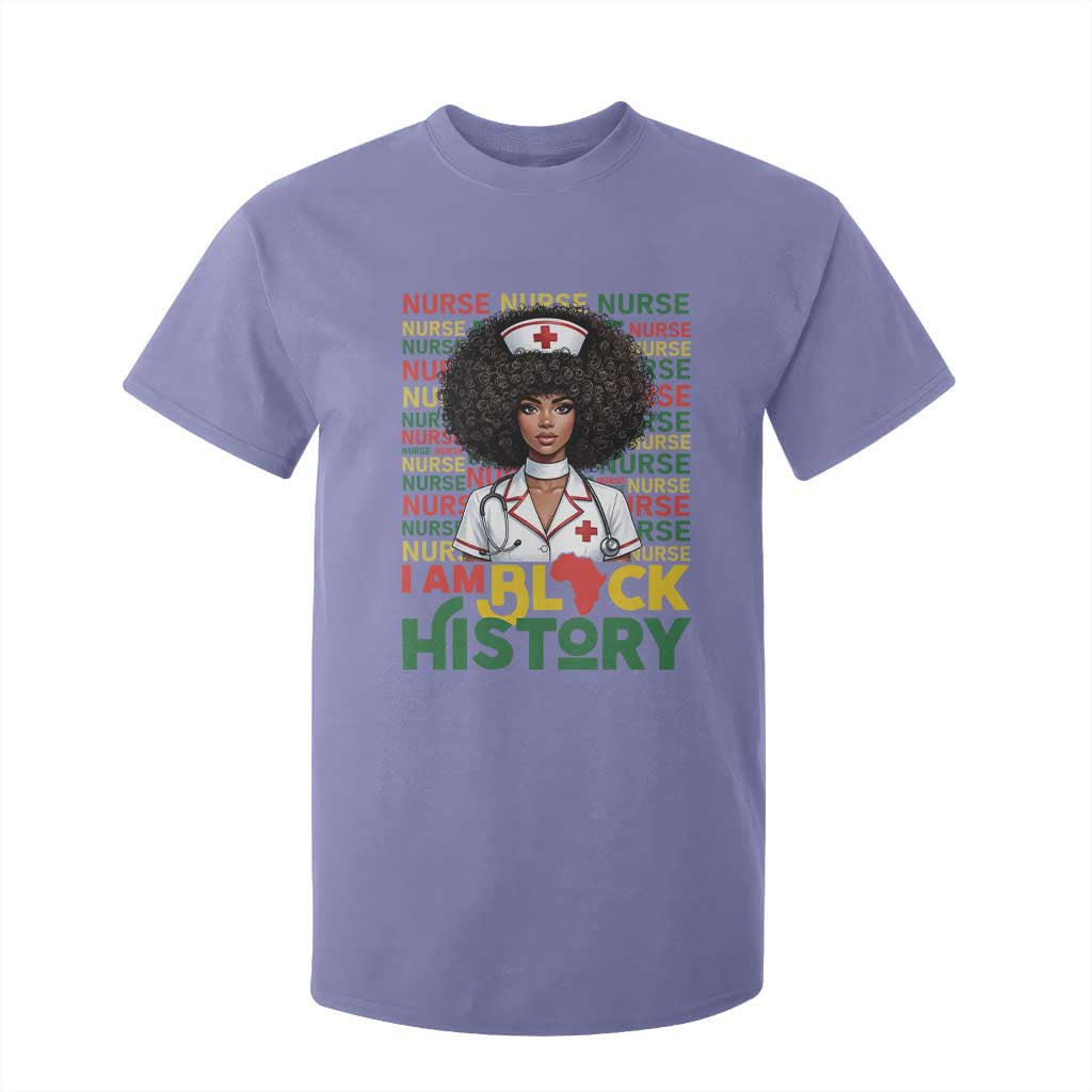 I Am Black History T Shirt For Kid Black History Month Nurse Gift TS12 Violet Print Your Wear