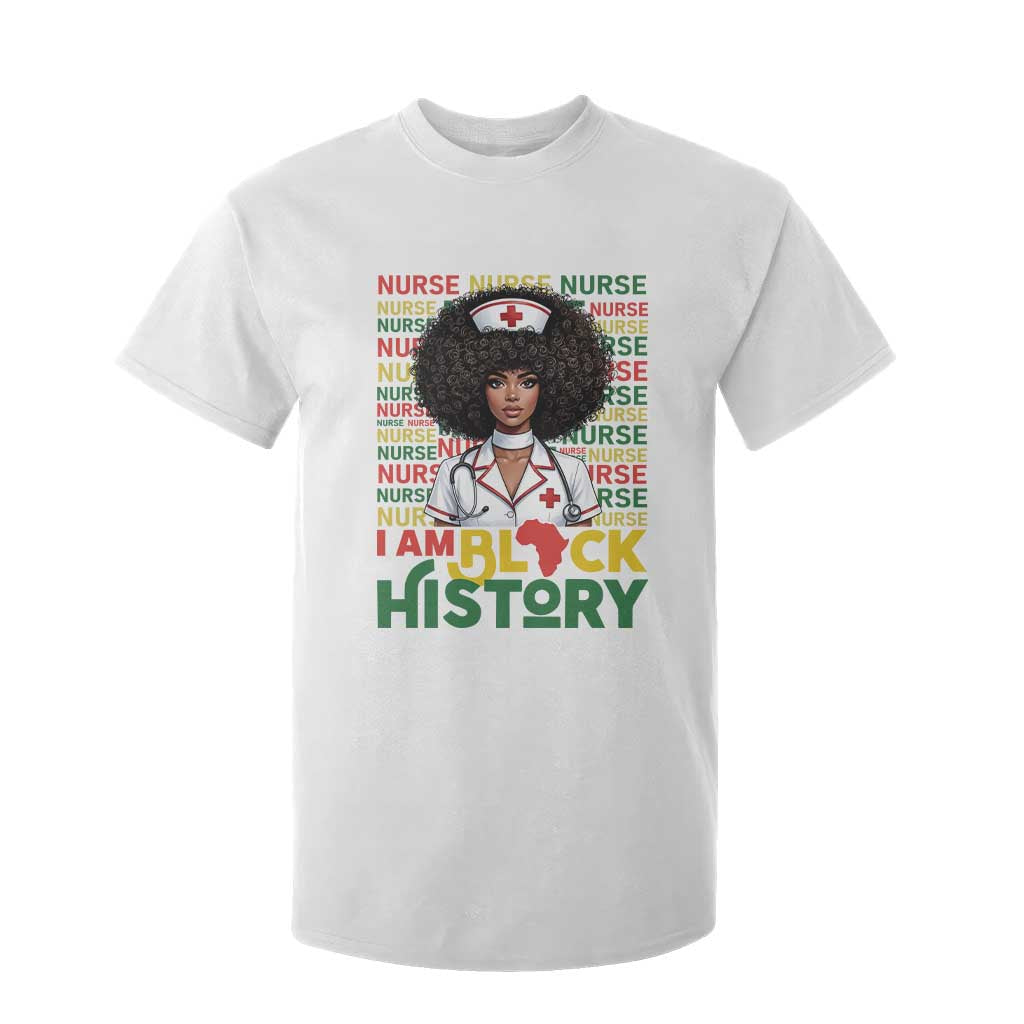 I Am Black History T Shirt For Kid Black History Month Nurse Gift TS12 White Print Your Wear