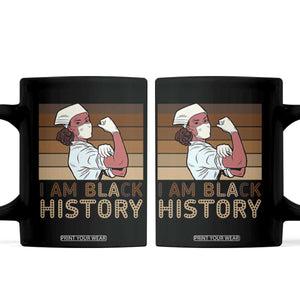 Proud Black Nurse Coffee Mug I Am Black History TS12 Black Print Your Wear