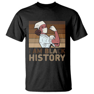 Proud Black Nurse T Shirt I Am Black History TS12 Black Print Your Wear