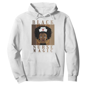 Black Nurse Magic Hoodie Black History Month Nurse Gift TS12 White Print Your Wear