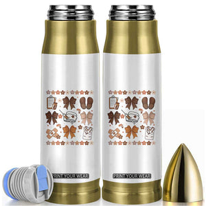 Proud Black Nurse Bullet Tumbler Gift For African Nurse Black History TS12 White Print Your Wear