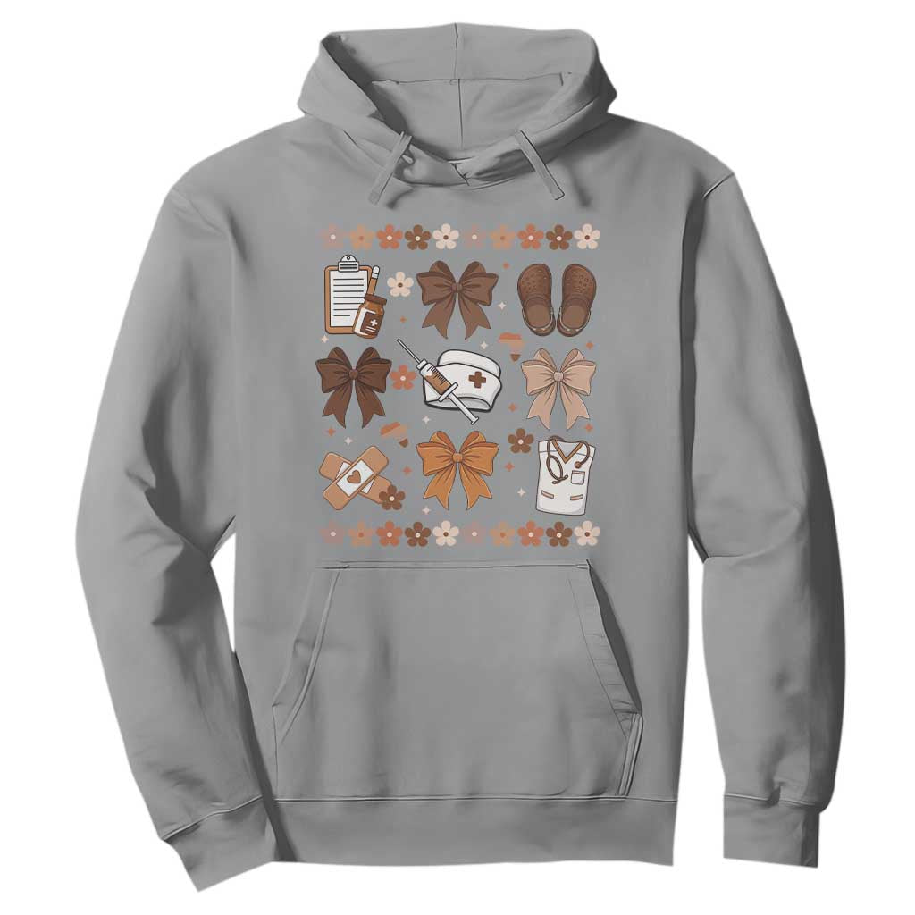 Proud Black Nurse Hoodie Gift For African Nurse Black History TS12 Sport Gray Print Your Wear