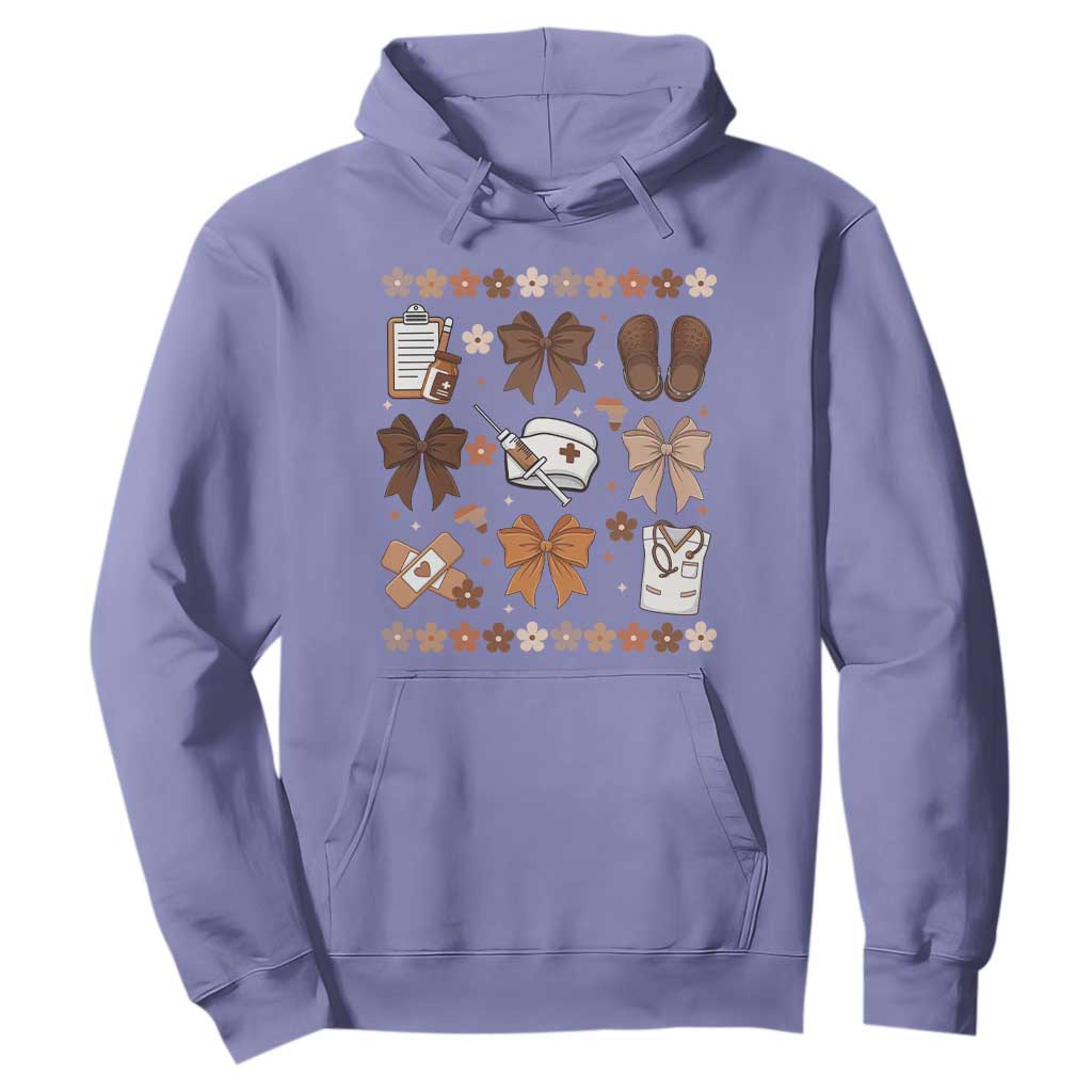 Proud Black Nurse Hoodie Gift For African Nurse Black History TS12 Violet Print Your Wear
