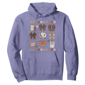 Proud Black Nurse Hoodie Gift For African Nurse Black History TS12 Violet Print Your Wear