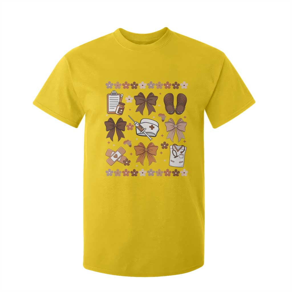 Proud Black Nurse T Shirt For Kid Gift For African Nurse Black History TS12 Daisy Print Your Wear