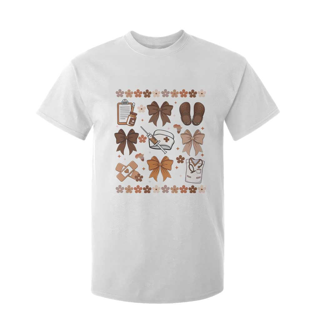 Proud Black Nurse T Shirt For Kid Gift For African Nurse Black History TS12 White Print Your Wear