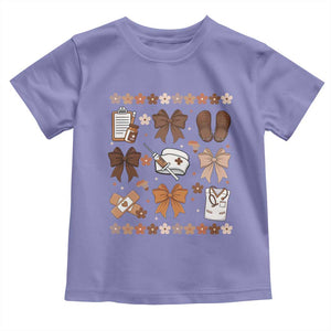 Proud Black Nurse Toddler T Shirt Gift For African Nurse Black History TS12 Violet Print Your Wear