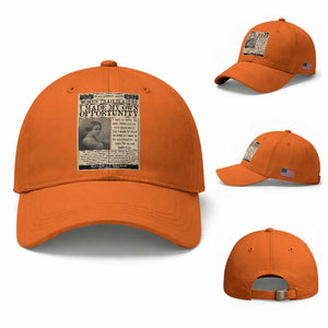 Madam C.J. Walker Baseball Cap I Made My Own Opportunity TS12 Baseball Cap Universal Fit Orange Print Your Wear