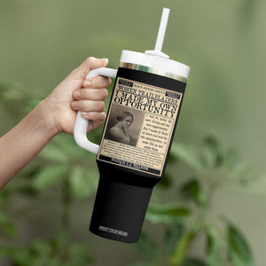 Madam C.J. Walker Tumbler With Handle I Made My Own Opportunity TS12 Print Your Wear