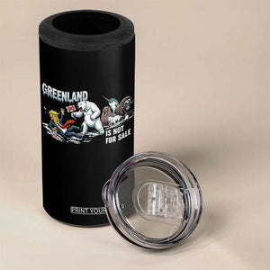 Greenland Not For Sale 4 in 1 Can Cooler Tumbler Political Humor Gift TS12 Print Your Wear