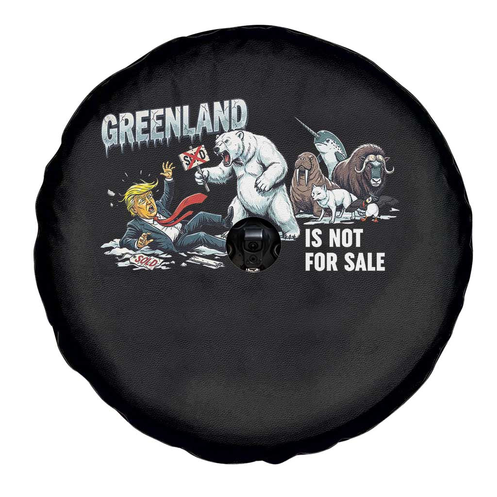 Greenland Not For Sale Spare Tire Cover Political Humor Gift TS12 Print Your Wear