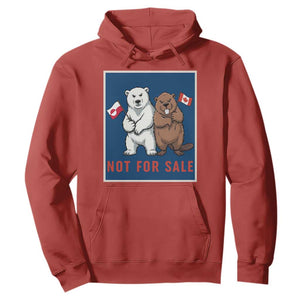 Funny Polar Bear And Beaver Political Protest Hoodie Not For Sale TS12 Red Print Your Wear