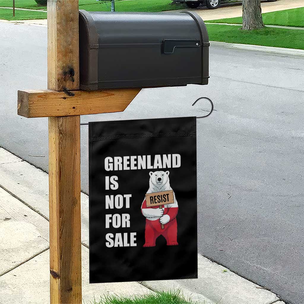 Greenland Not For Sale Garden Flag Anti Authoritarian Political Gag Gift TS12 Print Your Wear