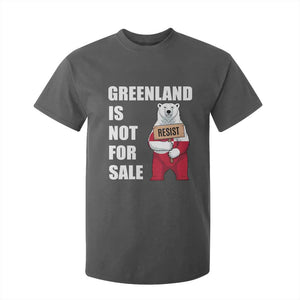 Greenland Not For Sale T Shirt For Kid Anti Authoritarian Political Gag Gift TS12 Dark Heather Print Your Wear