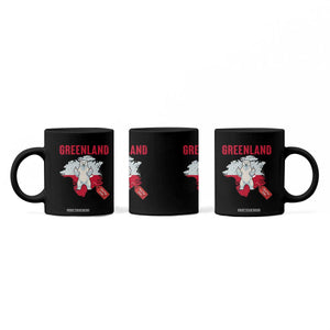 Greenland Is Not For Sale Coffee Mug Support Greenlander Gift TS12 Print Your Wear