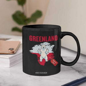 Greenland Is Not For Sale Coffee Mug Support Greenlander Gift TS12 Print Your Wear