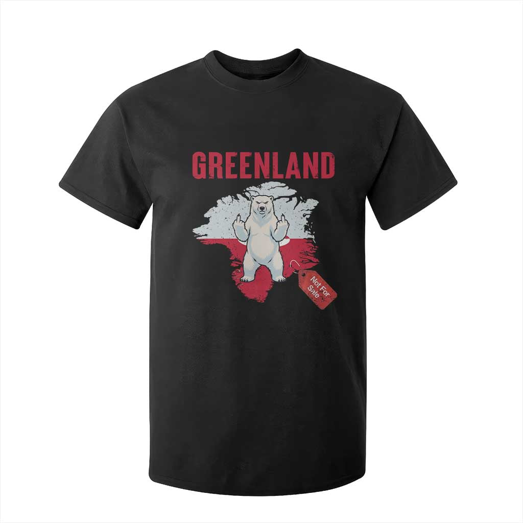 Greenland Is Not For Sale T Shirt For Kid Support Greenlander Gift TS12 Black Print Your Wear