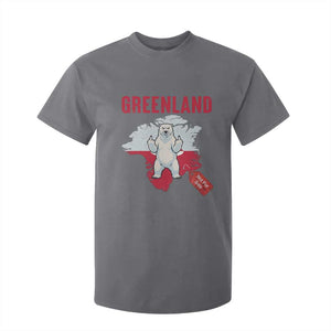 Greenland Is Not For Sale T Shirt For Kid Support Greenlander Gift TS12 Charcoal Print Your Wear