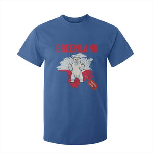 Greenland Is Not For Sale T Shirt For Kid Support Greenlander Gift TS12 Royal Blue Print Your Wear