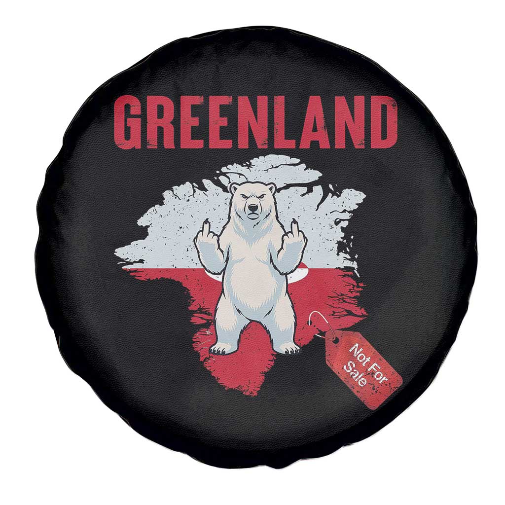 Greenland Is Not For Sale Spare Tire Cover Support Greenlander Gift TS12 Print Your Wear