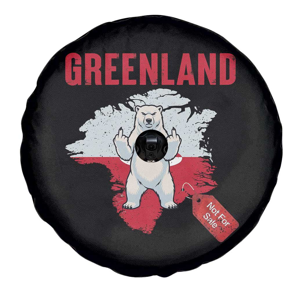 Greenland Is Not For Sale Spare Tire Cover Support Greenlander Gift TS12 Print Your Wear