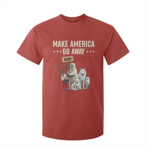 Make America Go Away T Shirt For Kid Greenland Support Gift TS12 Red Print Your Wear