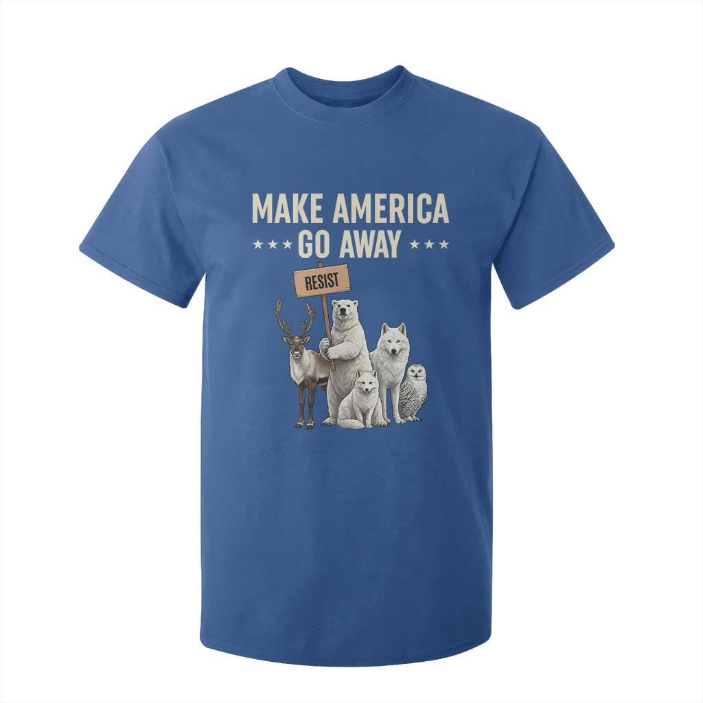 Make America Go Away T Shirt For Kid Greenland Support Gift TS12 Royal Blue Print Your Wear