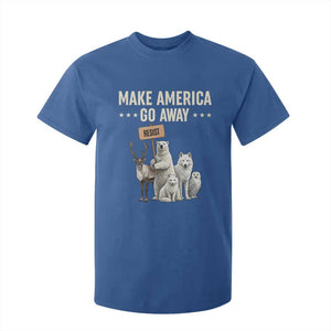 Make America Go Away T Shirt For Kid Greenland Support Gift TS12 Royal Blue Print Your Wear